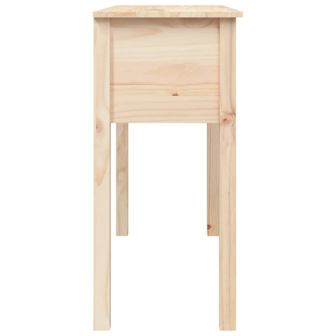 vidaXL Console Table 100x35x75 cm Solid Wood Pine