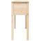 vidaXL Console Table 100x35x75 cm Solid Wood Pine