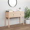 vidaXL Console Table 100x35x75 cm Solid Wood Pine