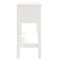 vidaXL Console Table White 75x35x75 cm Solid Wood Pine