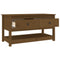 vidaXL Coffee Table Honey Brown 102x49x55 cm Solid Wood Pine