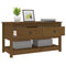vidaXL Coffee Table Honey Brown 102x49x55 cm Solid Wood Pine