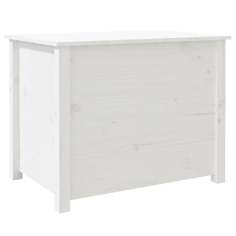 vidaXL Coffee Table White 71x49x55 cm Solid Wood Pine