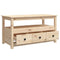 vidaXL Coffee Table 102x49x55 cm Solid Wood Pine