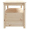 vidaXL Coffee Table 102x49x55 cm Solid Wood Pine