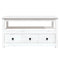 vidaXL Coffee Table White 102x49x55 cm Solid Wood Pine