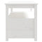 vidaXL Coffee Table White 102x49x55 cm Solid Wood Pine