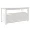 vidaXL Coffee Table White 102x49x55 cm Solid Wood Pine