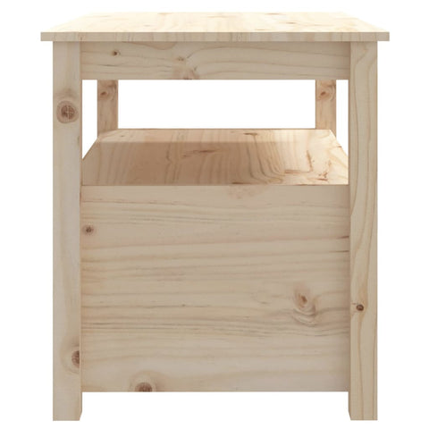 vidaXL Coffee Table 71x49x55 cm Solid Wood Pine