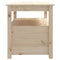 vidaXL Coffee Table 71x49x55 cm Solid Wood Pine