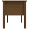 vidaXL Coffee Table Honey Brown 102x49x55 cm Solid Wood Pine