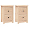vidaXL Bedside Cabinets 2 pcs 40x35x61.5 cm Solid Wood Pine