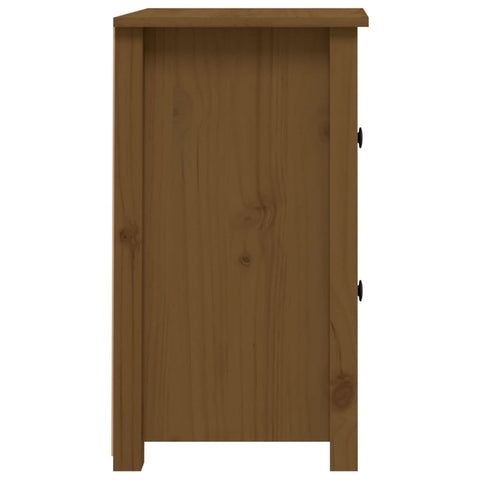 vidaXL Bedside Cabinets 2 pcs Honey Brown 40x35x61.5 cm Solid Wood Pine