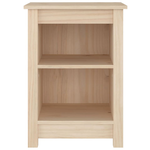 vidaXL Bedside Cabinet 40x35x55 cm Solid Wood Pine