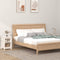 vidaXL Bedside Cabinets 2 pcs White 40x35x55 cm Solid Wood Pine