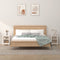 vidaXL Bedside Cabinets 2 pcs White 40x35x55 cm Solid Wood Pine