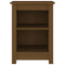 vidaXL Bedside Cabinet Honey Brown 40x35x55 cm Solid Wood Pine