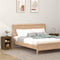 vidaXL Bedside Cabinets 2 pcs Honey Brown 40x35x55 cm Solid Wood Pine