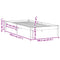 vidaXL Bed Frame without Mattress 100x190 cm Solid Wood Pine Twin