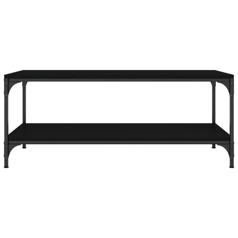 vidaXL Coffee Table Black 100x50x40 cm Engineered Wood