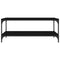 vidaXL Coffee Table Black 100x50x40 cm Engineered Wood