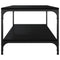 vidaXL Coffee Table Black 100x50x40 cm Engineered Wood