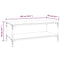 vidaXL Coffee Table Black 100x50x40 cm Engineered Wood