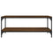 vidaXL Coffee Table Brown Oak 100x50x40 cm Engineered Wood