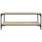 vidaXL Coffee Table Sonoma Oak 80x50x40 cm Engineered Wood