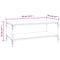 vidaXL Coffee Table Sonoma Oak 80x50x40 cm Engineered Wood