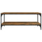 vidaXL Coffee Table Smoked Oak 80x50x40 cm Engineered Wood