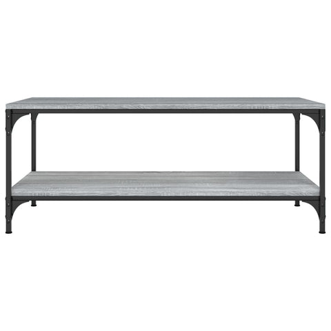 vidaXL Coffee Table Grey Sonoma 80x50x40 cm Engineered Wood