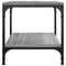 vidaXL Side Tables 2 pcs Grey Sonoma 40x40x40 cm Engineered Wood