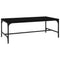 vidaXL Coffee Table Black 100x50x35 cm Engineered Wood