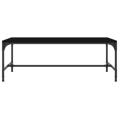 vidaXL Coffee Table Black 100x50x35 cm Engineered Wood