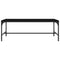 vidaXL Coffee Table Black 100x50x35 cm Engineered Wood