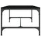 vidaXL Coffee Table Black 100x50x35 cm Engineered Wood