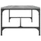 vidaXL Coffee Table Grey Sonoma 100x50x35 cm Engineered Wood