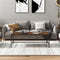 vidaXL Coffee Table Brown Oak 100x50x35 cm Engineered Wood