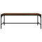 vidaXL Coffee Table Brown Oak 100x50x35 cm Engineered Wood