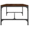 vidaXL Coffee Table Brown Oak 100x50x35 cm Engineered Wood