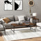 vidaXL Coffee Table Brown Oak 100x50x35 cm Engineered Wood