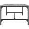 vidaXL Coffee Table Grey Sonoma 80x50x35 cm Engineered Wood