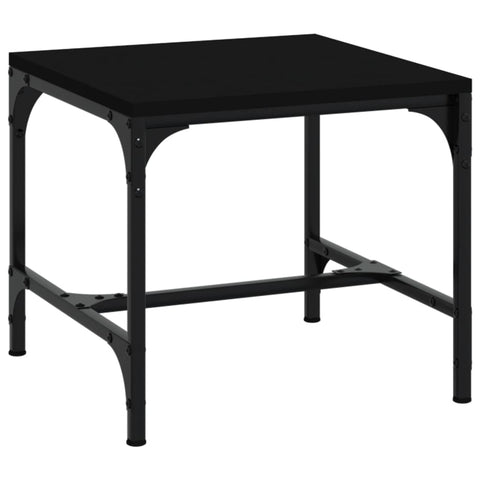 vidaXL Coffee Table Black 50x50x35 cm Engineered Wood