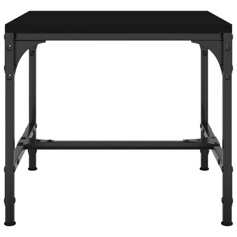 vidaXL Coffee Table Black 50x50x35 cm Engineered Wood