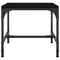 vidaXL Coffee Table Black 50x50x35 cm Engineered Wood