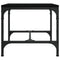 vidaXL Coffee Table Black 50x50x35 cm Engineered Wood