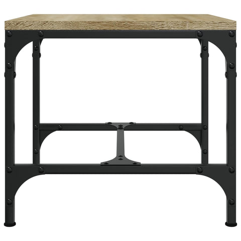 vidaXL Coffee Table Sonoma Oak 50x50x35 cm Engineered Wood