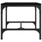 vidaXL Side Table Black 40x40x35 cm Engineered Wood