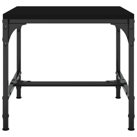 vidaXL Side Tables 2 pcs Black 40x40x35 cm Engineered Wood